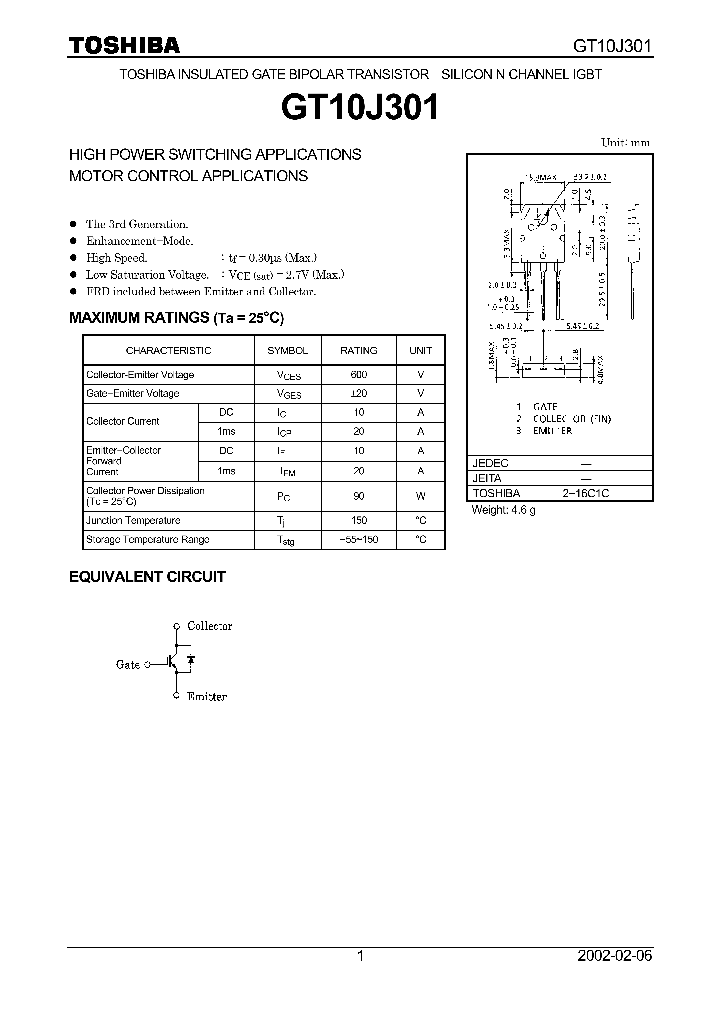 GT10J301_5545412.PDF Datasheet