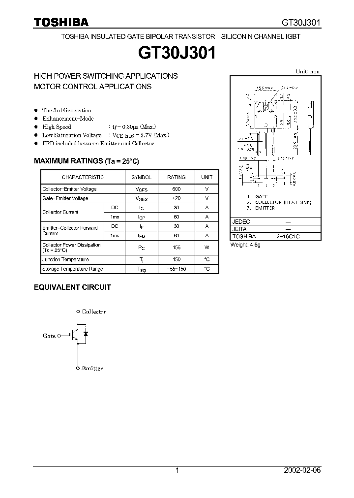 GT30J301_5545415.PDF Datasheet