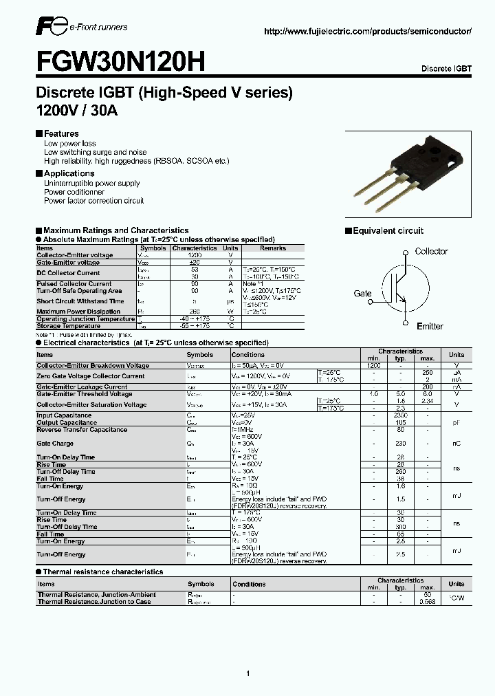 FGW30N120H_5546116.PDF Datasheet