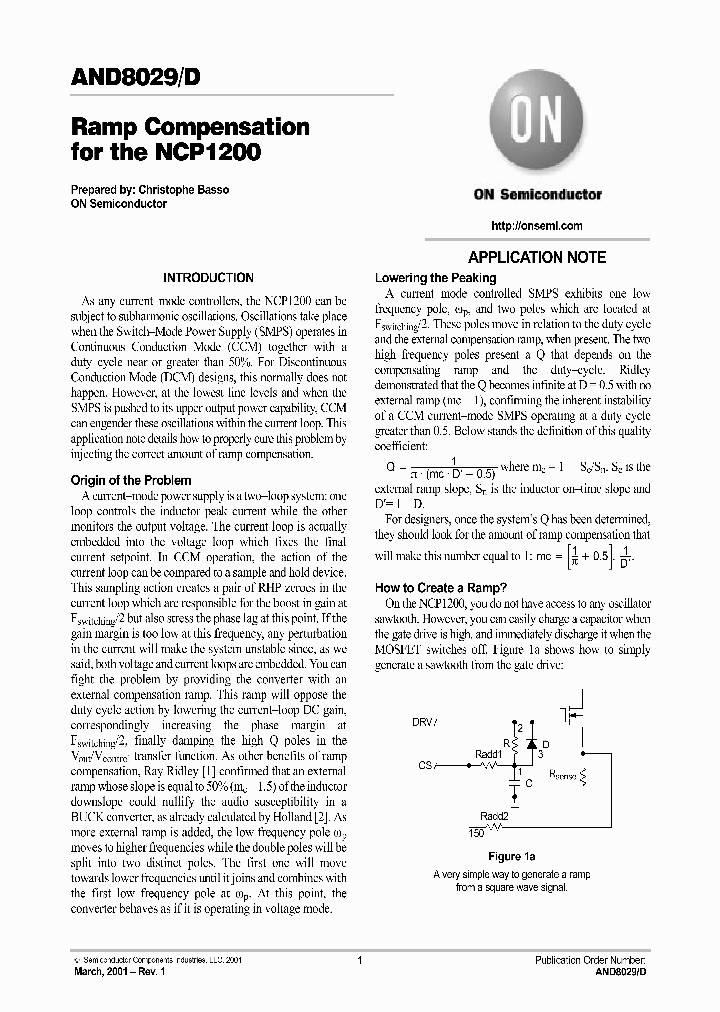 NCP1203D100R2_5548928.PDF Datasheet