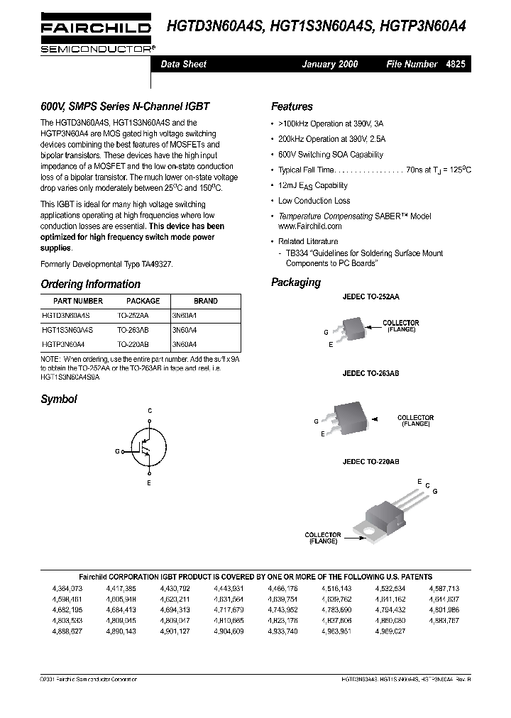 HGT1S3N60A4S_5549129.PDF Datasheet