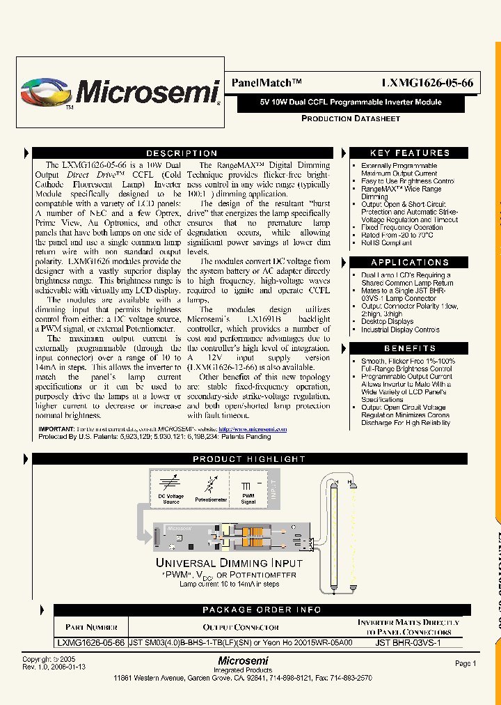 LXMG1626-05-66_5550594.PDF Datasheet