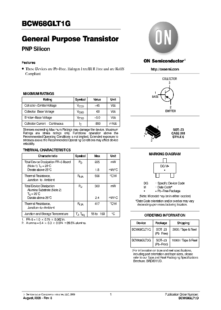 BCW68GLT1G_5552224.PDF Datasheet