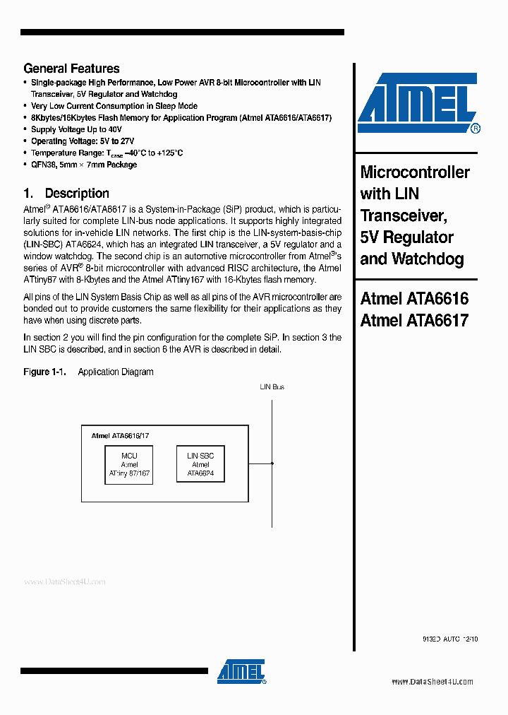 ATA6616_5552544.PDF Datasheet