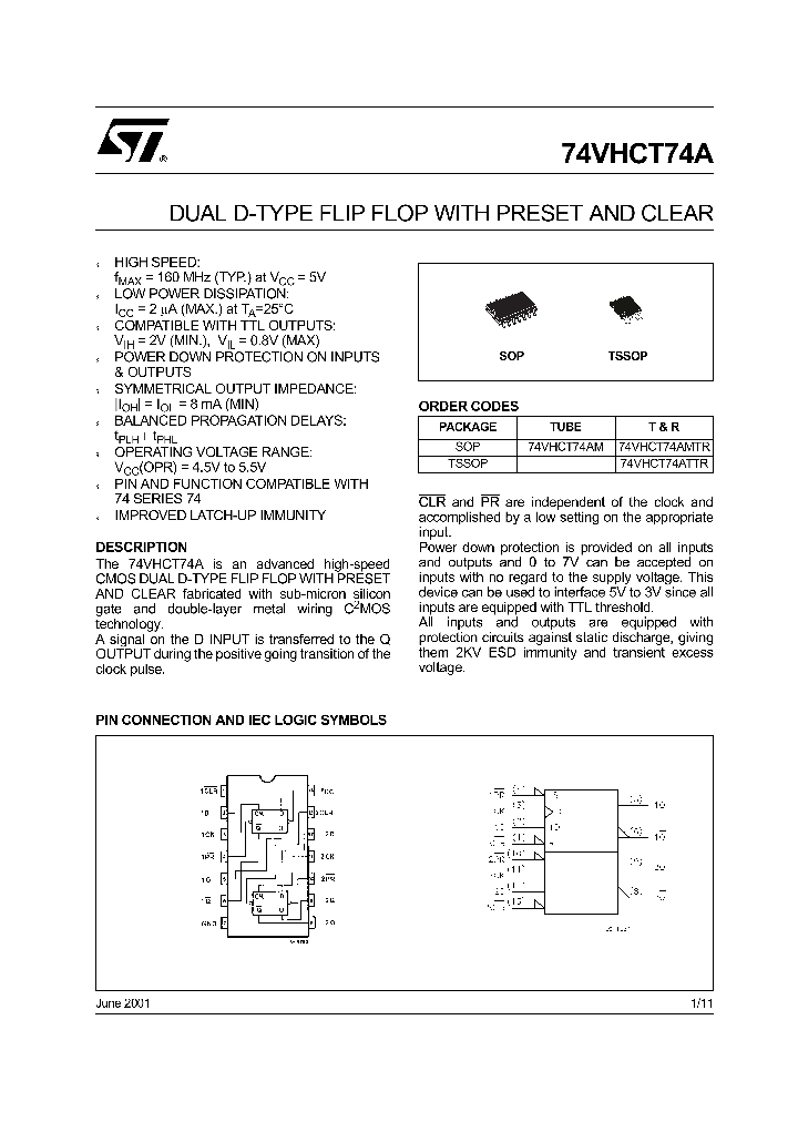 74VHCT74AM_5552916.PDF Datasheet