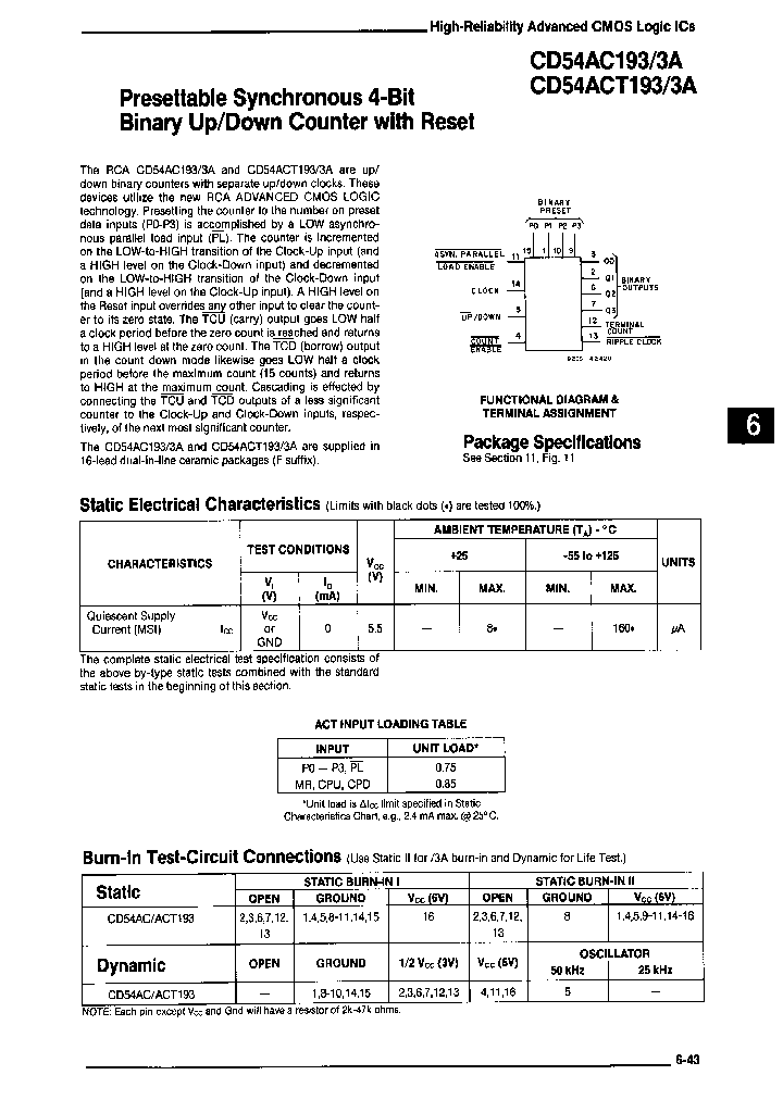 74ACT193_5554170.PDF Datasheet