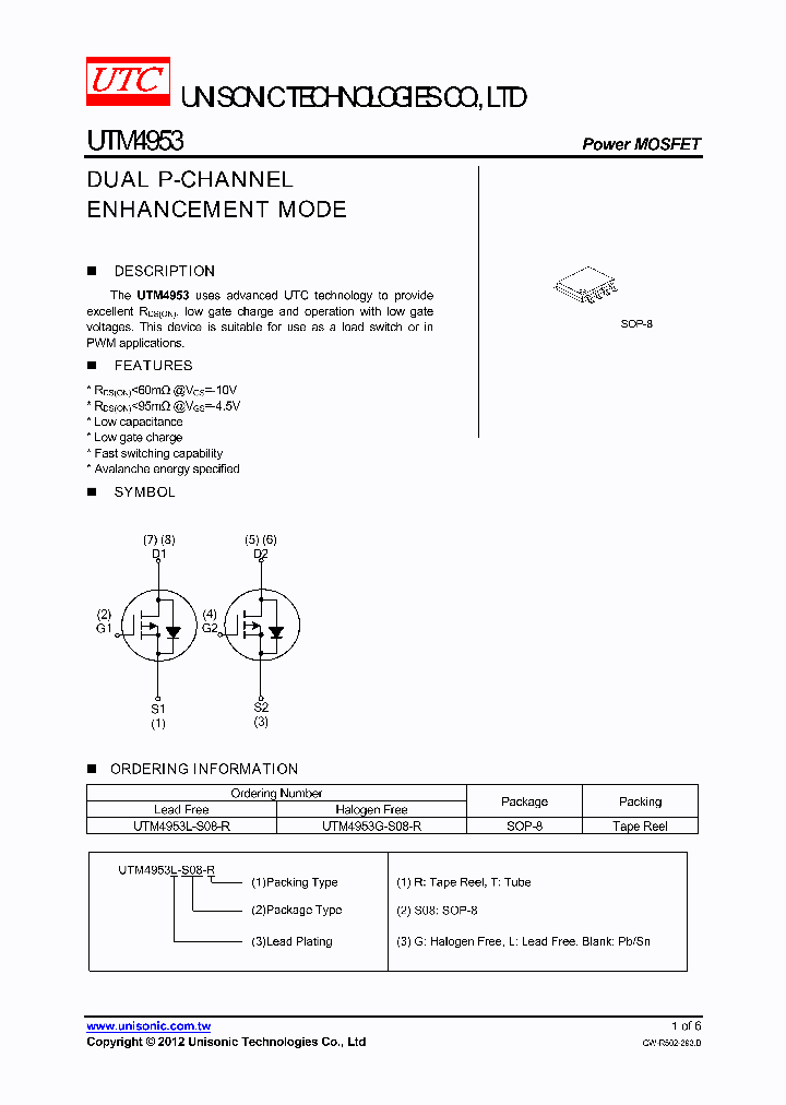 UTM4953G-S08-R_5556025.PDF Datasheet