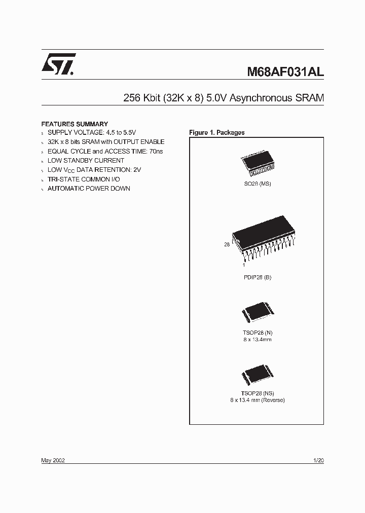 M68AF031AL_5557000.PDF Datasheet