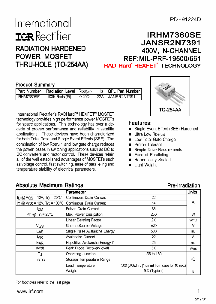 JANSR2N7391_5557791.PDF Datasheet