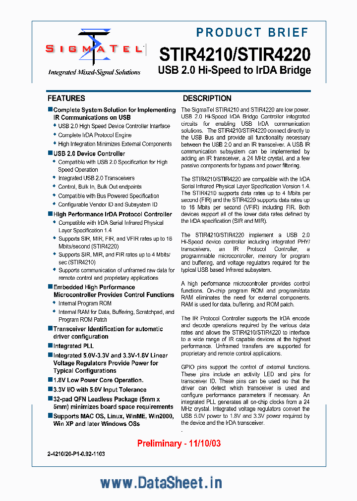 STIR4210_5563310.PDF Datasheet