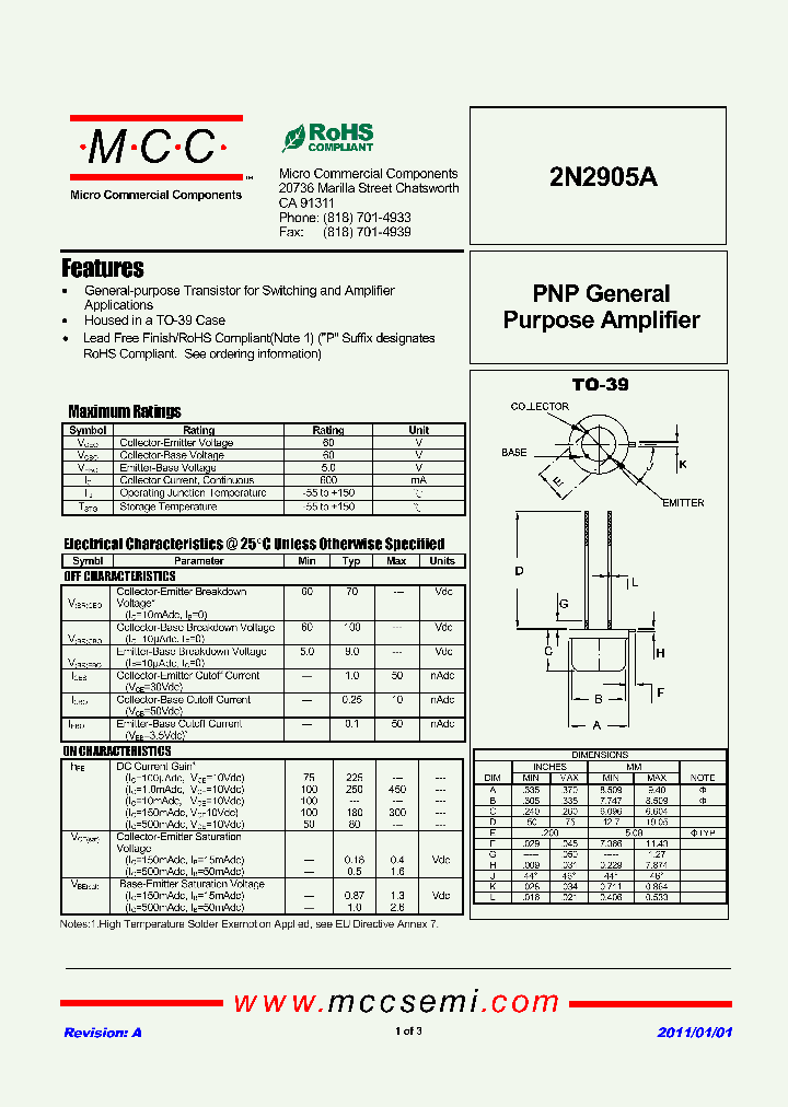 2N2905A_5564029.PDF Datasheet