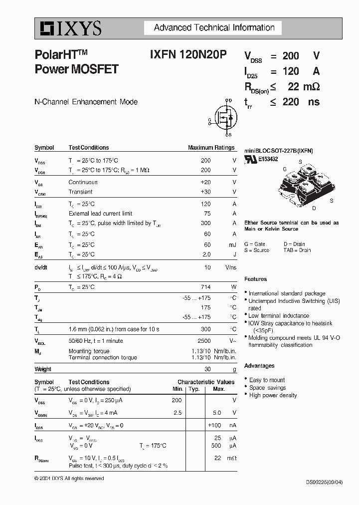 IXFN120N20P_5565242.PDF Datasheet