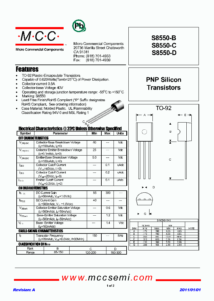 S8550-B_5567902.PDF Datasheet