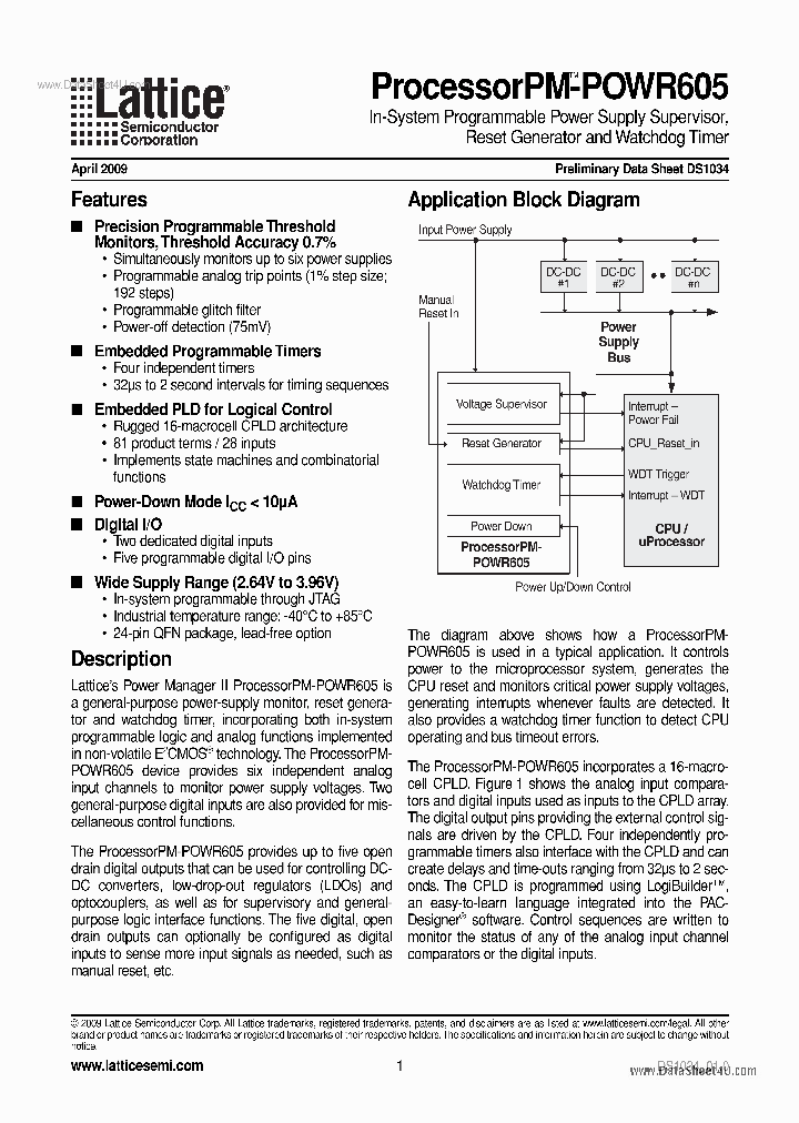 ISPPAC-POWR605_5568849.PDF Datasheet