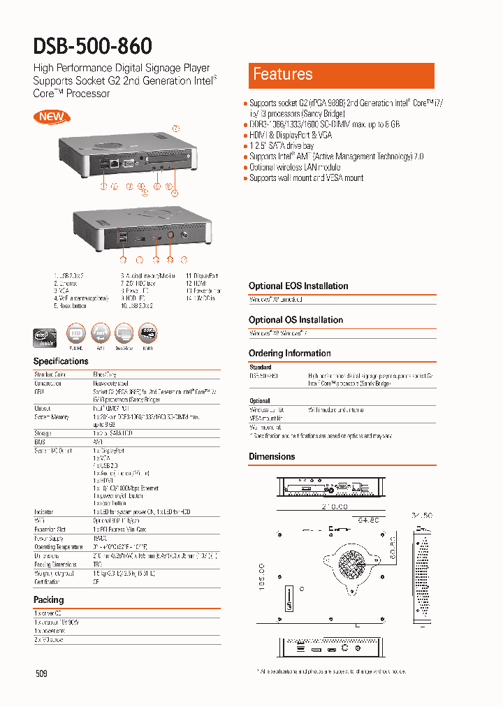 DSB-500-860_5573317.PDF Datasheet