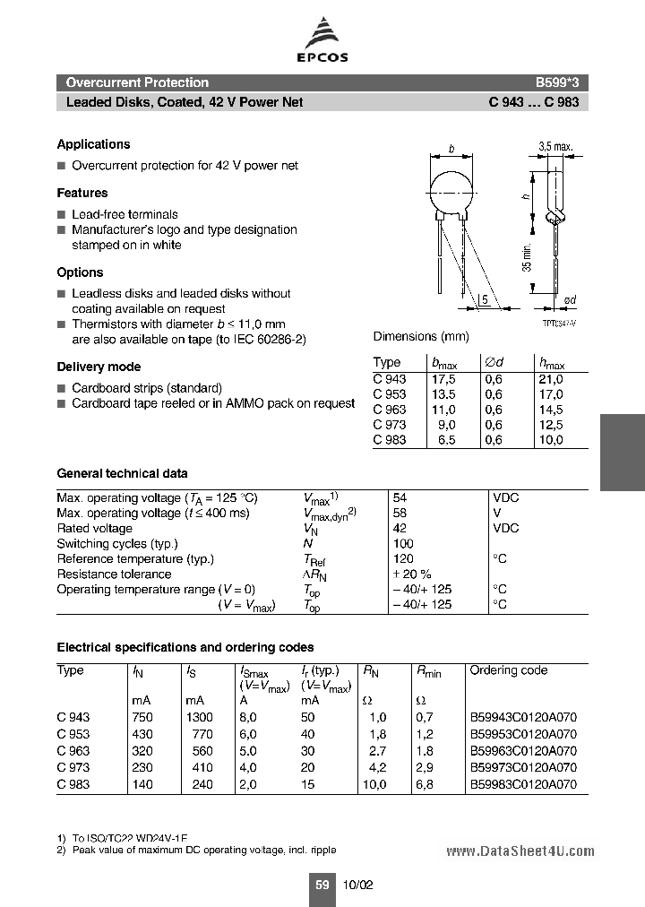 B59963_5573863.PDF Datasheet