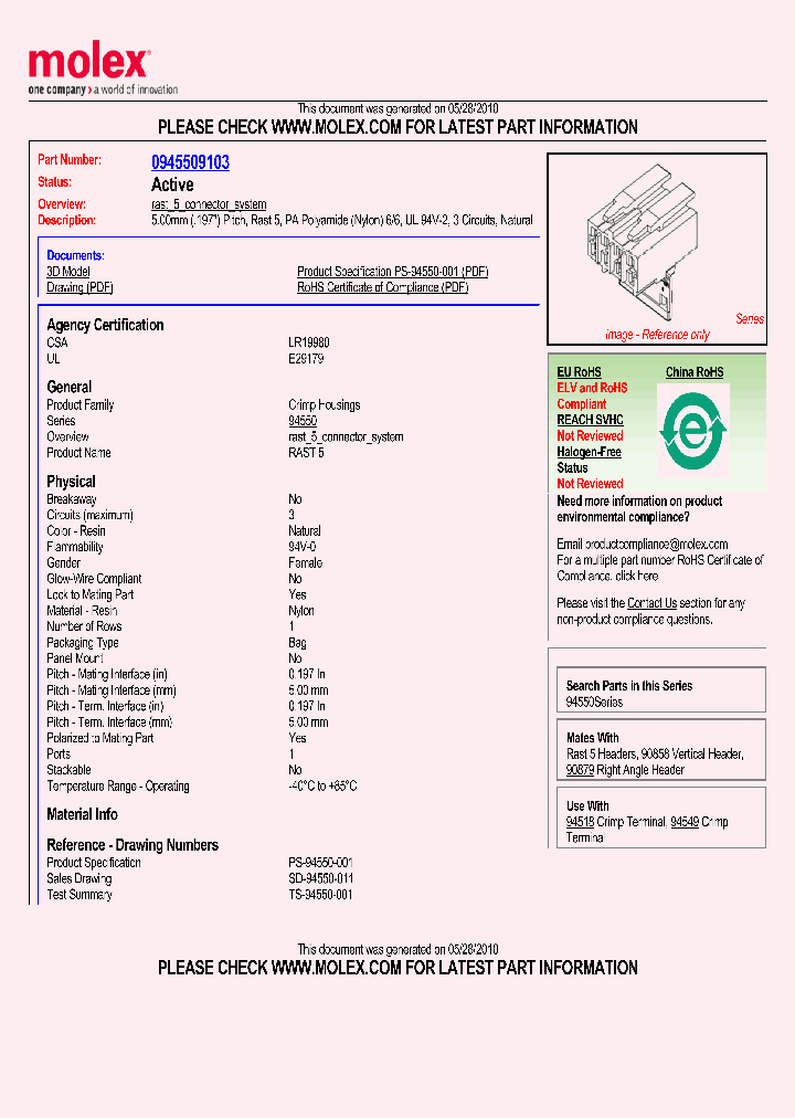 94550-9103_5574222.PDF Datasheet