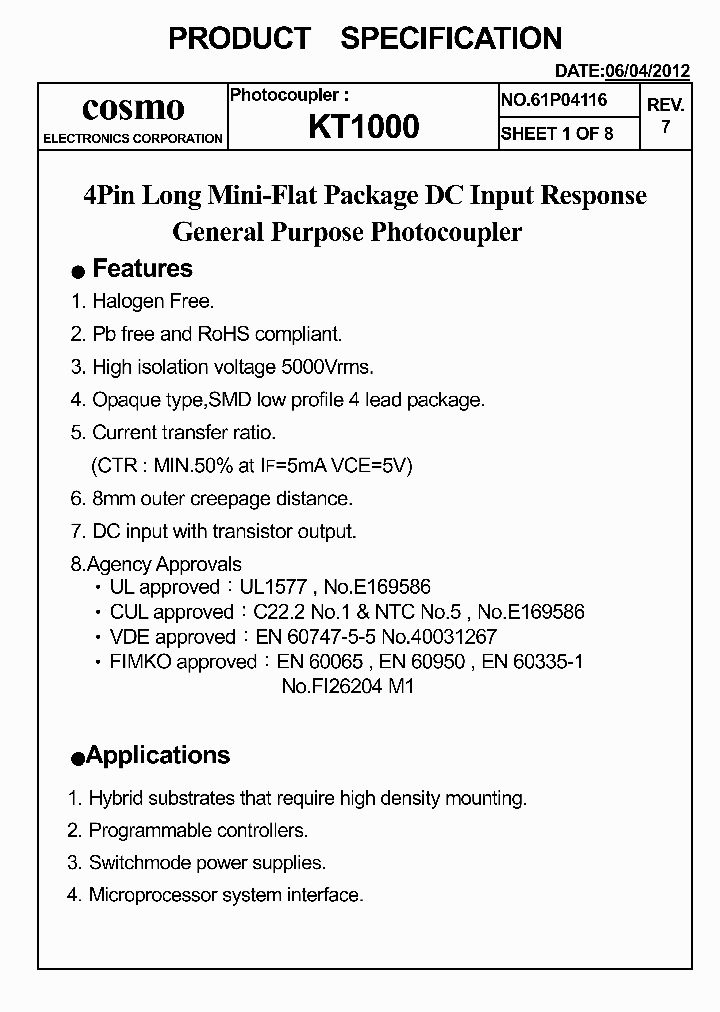 KT1000_5576884.PDF Datasheet