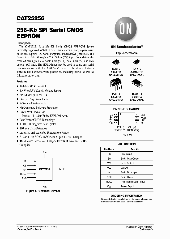 CAT25256XI-T2_5580142.PDF Datasheet