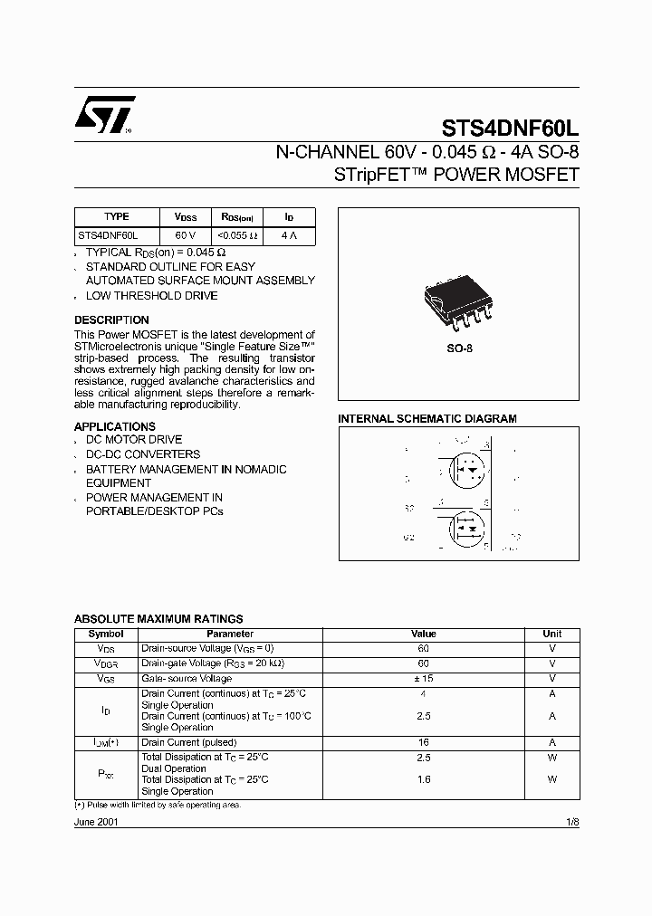 STS4DNF60L_5583289.PDF Datasheet