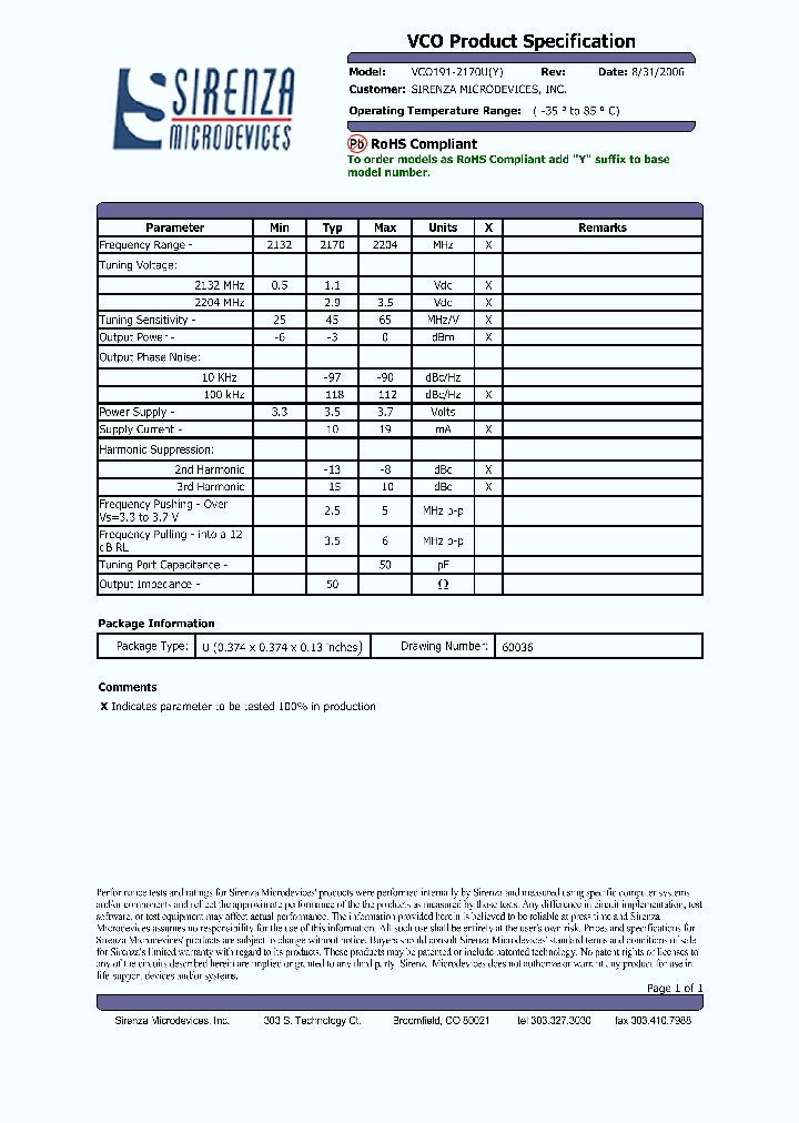 VCO191-2170U_5584275.PDF Datasheet