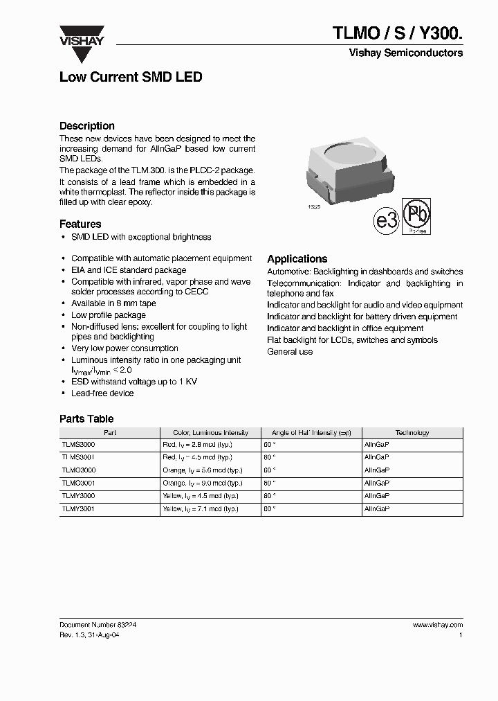 TLMY3000_5586787.PDF Datasheet