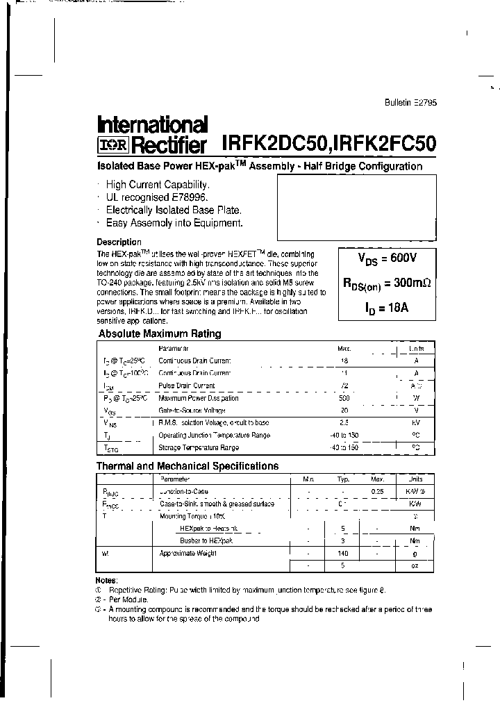 IRFK2DC50_5588835.PDF Datasheet