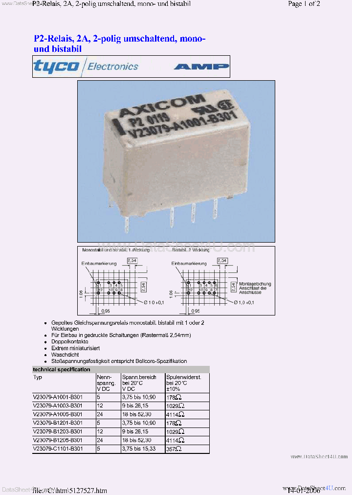 V23079-A1001-B301_5589455.PDF Datasheet