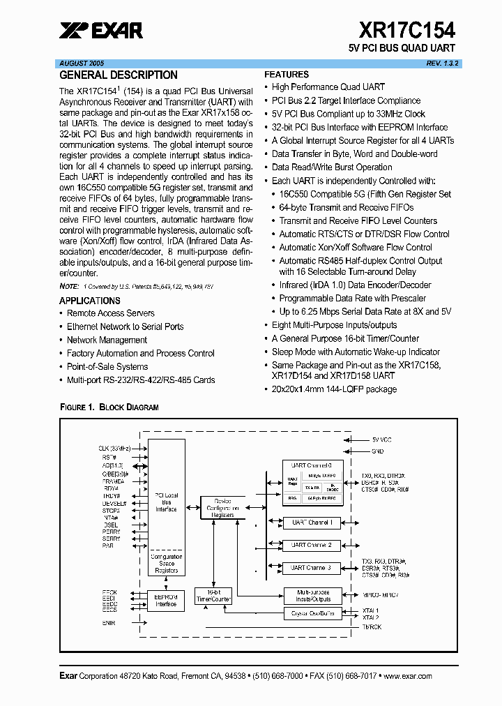 XR17C15405_5590875.PDF Datasheet