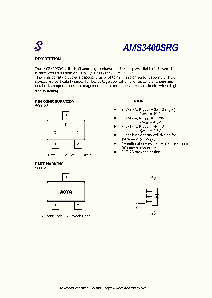 AMS3400SRG_5591066.PDF Datasheet