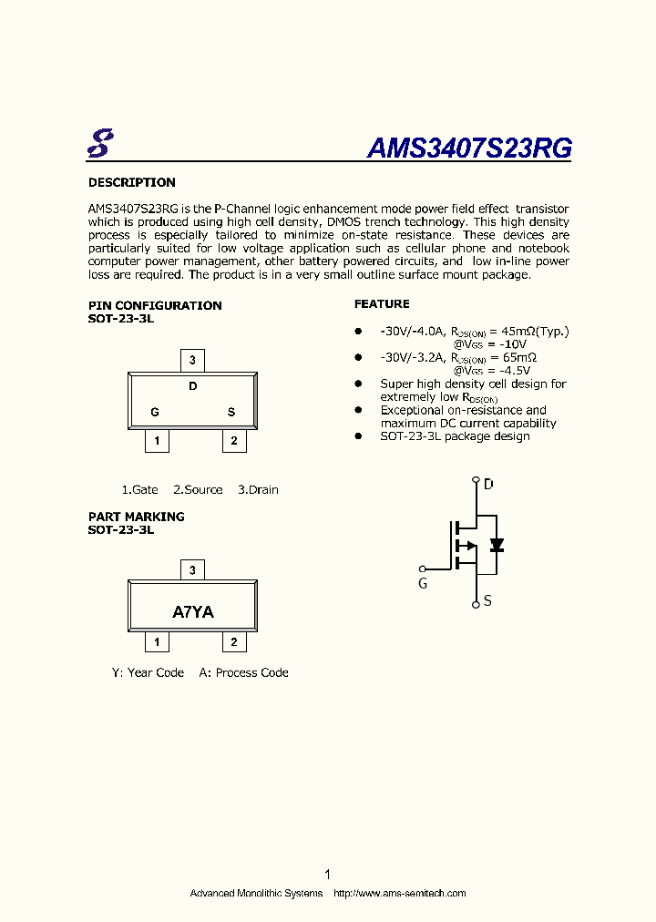 AMS3407S23RG_5591071.PDF Datasheet