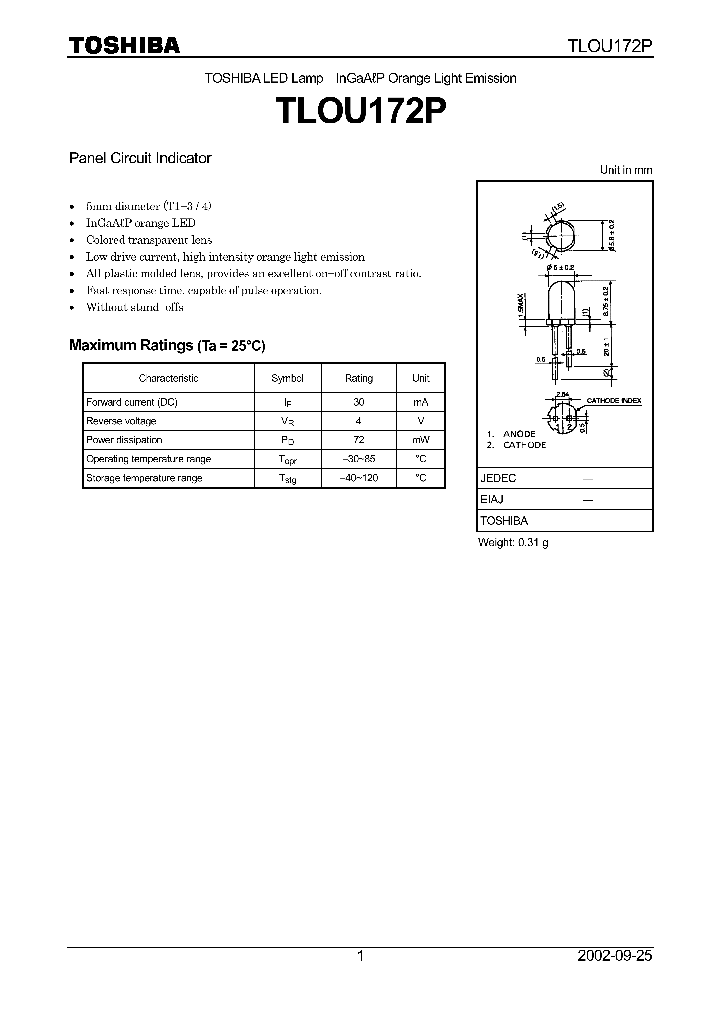 TLOU172P_5592873.PDF Datasheet