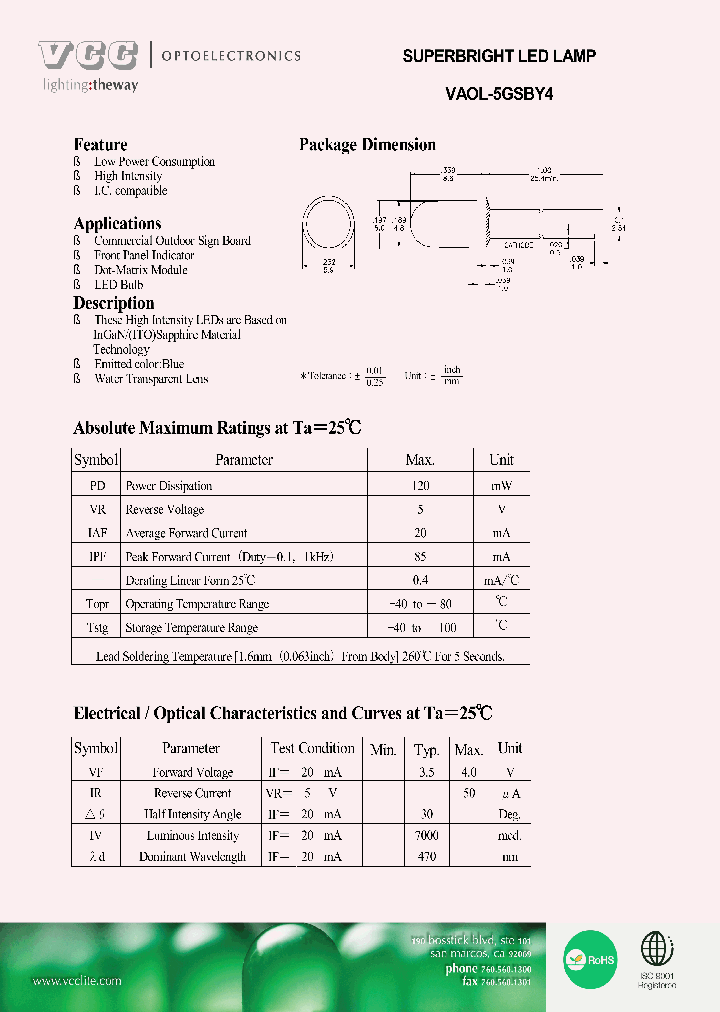 VAOL-5GSBY4_5613451.PDF Datasheet