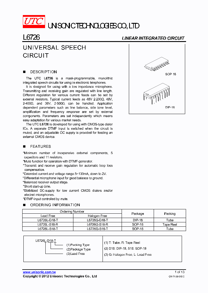 L6726G-D18-T_5596130.PDF Datasheet