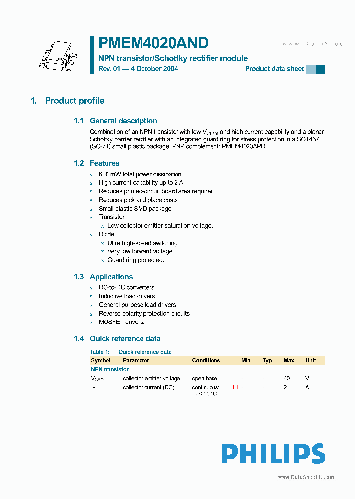 PMEM4020AND_5614131.PDF Datasheet