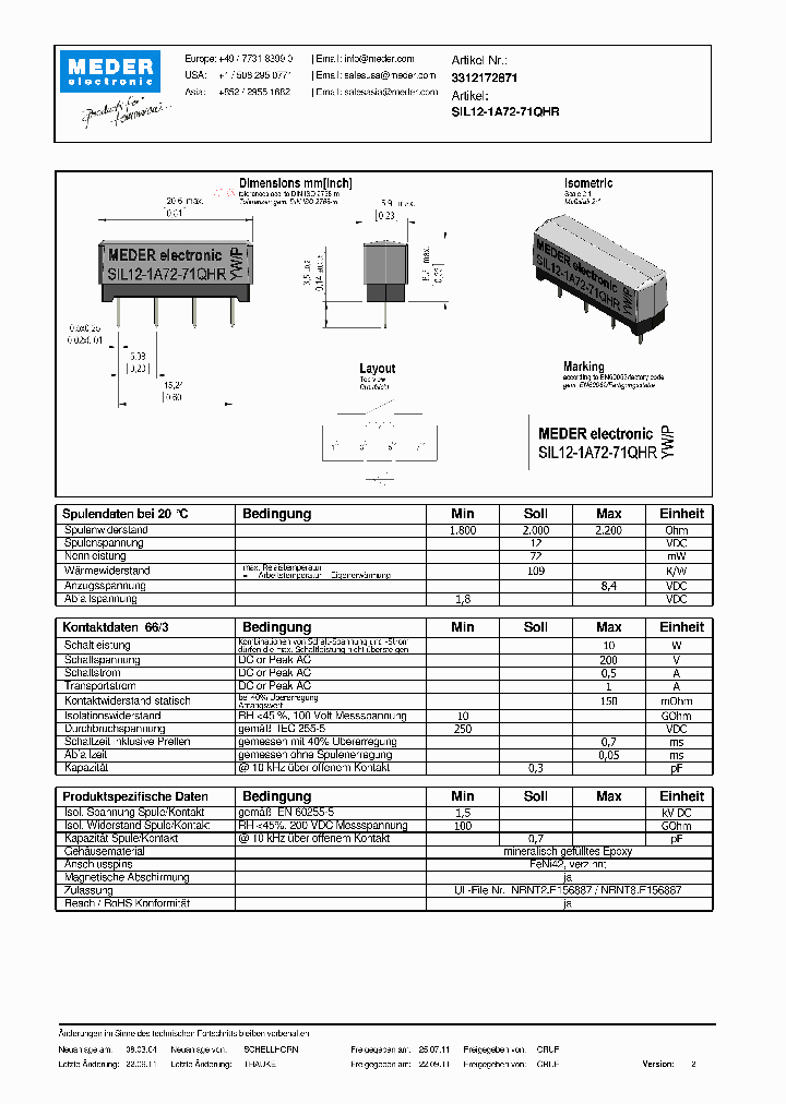 SIL12-1A72-71QHRDE_5596893.PDF Datasheet