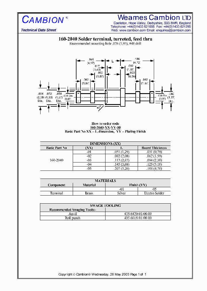 160-2040_5597346.PDF Datasheet