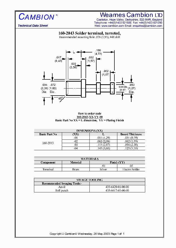 160-2043_5597349.PDF Datasheet