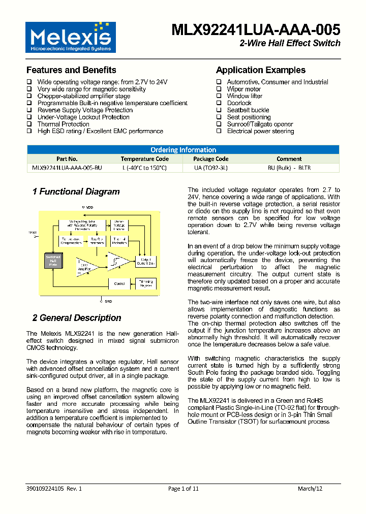 MLX92241LUA-AAA-005_5614785.PDF Datasheet