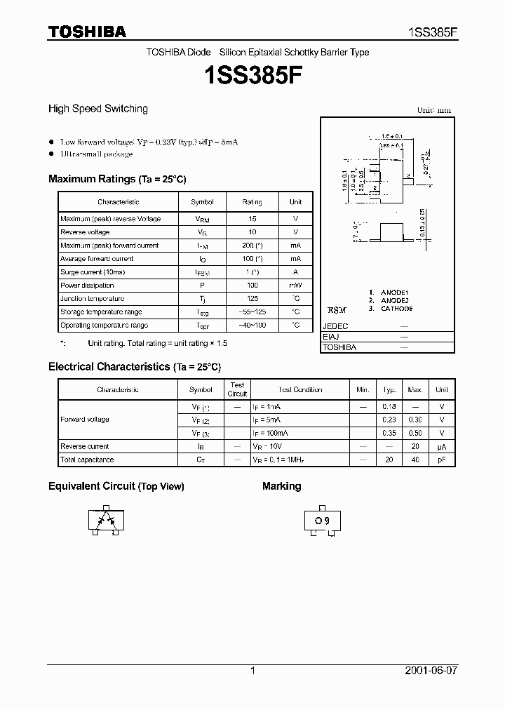 1SS385F_5614568.PDF Datasheet