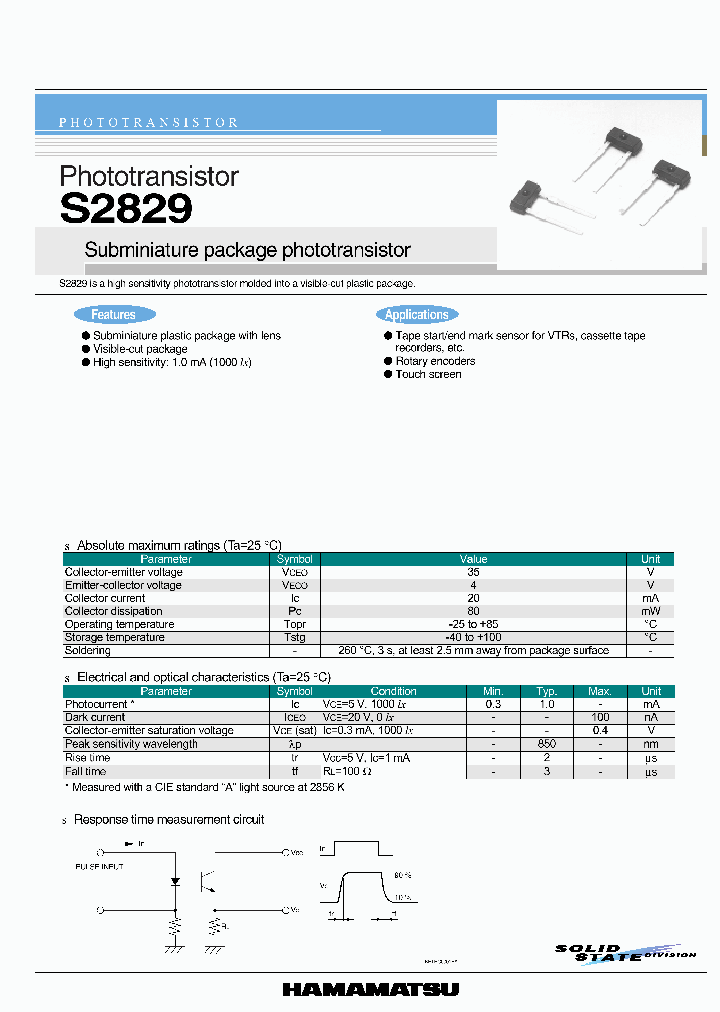 S2829_5612387.PDF Datasheet