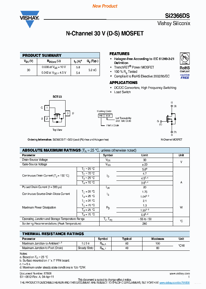 SI2366DS_5615962.PDF Datasheet
