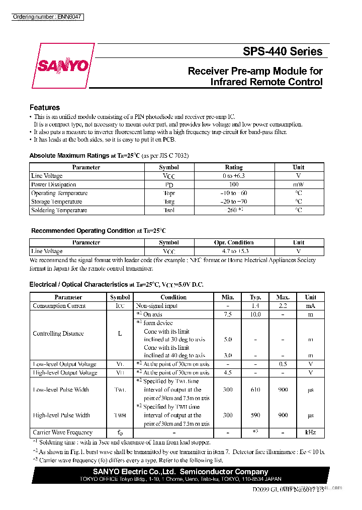 SPS-440_5610391.PDF Datasheet