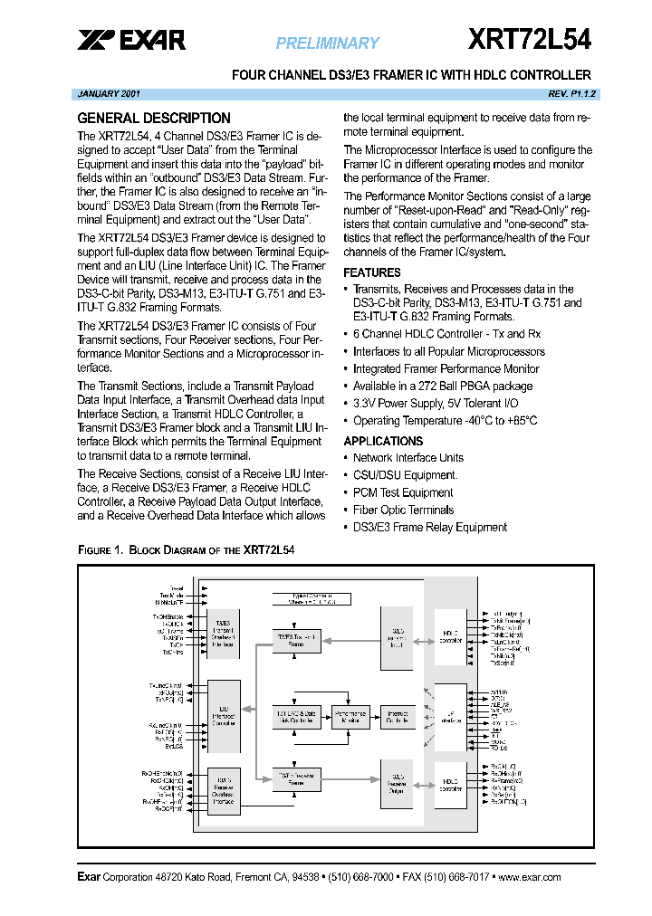 XRT72L54_5603338.PDF Datasheet