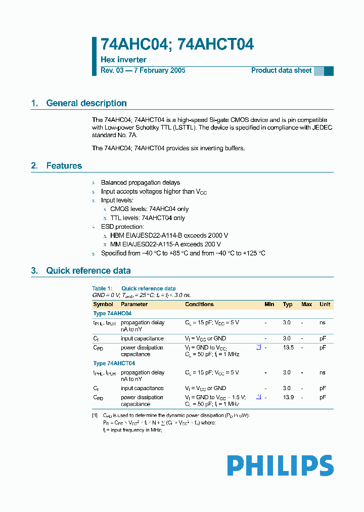 74AHC04BQ_5603772.PDF Datasheet