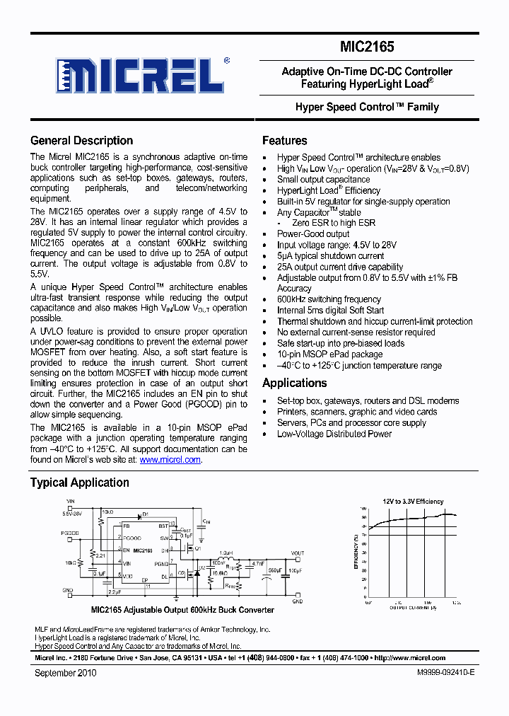 MIC2165YMME_5604807.PDF Datasheet