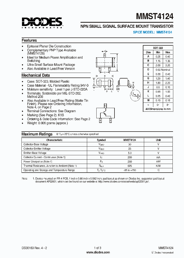 MMST4124_5605176.PDF Datasheet