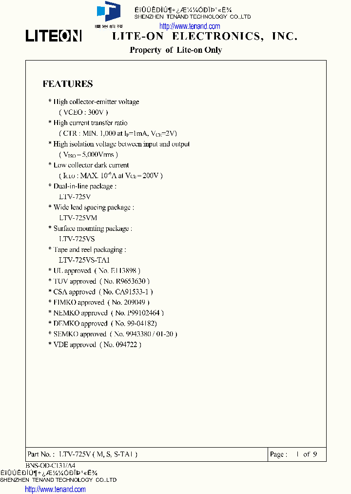 LTV-725V_5606629.PDF Datasheet