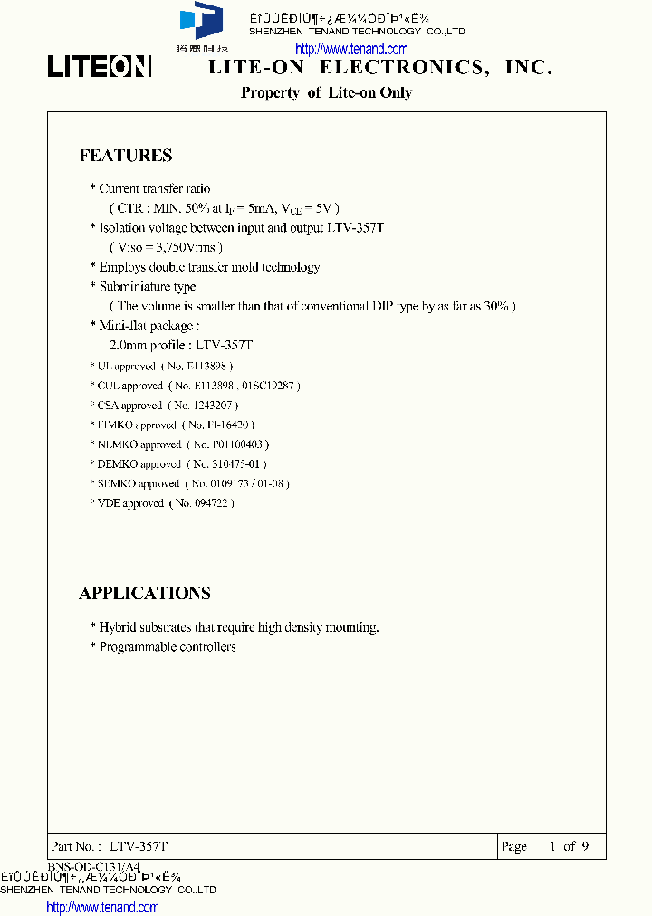 LTV-357_5606905.PDF Datasheet
