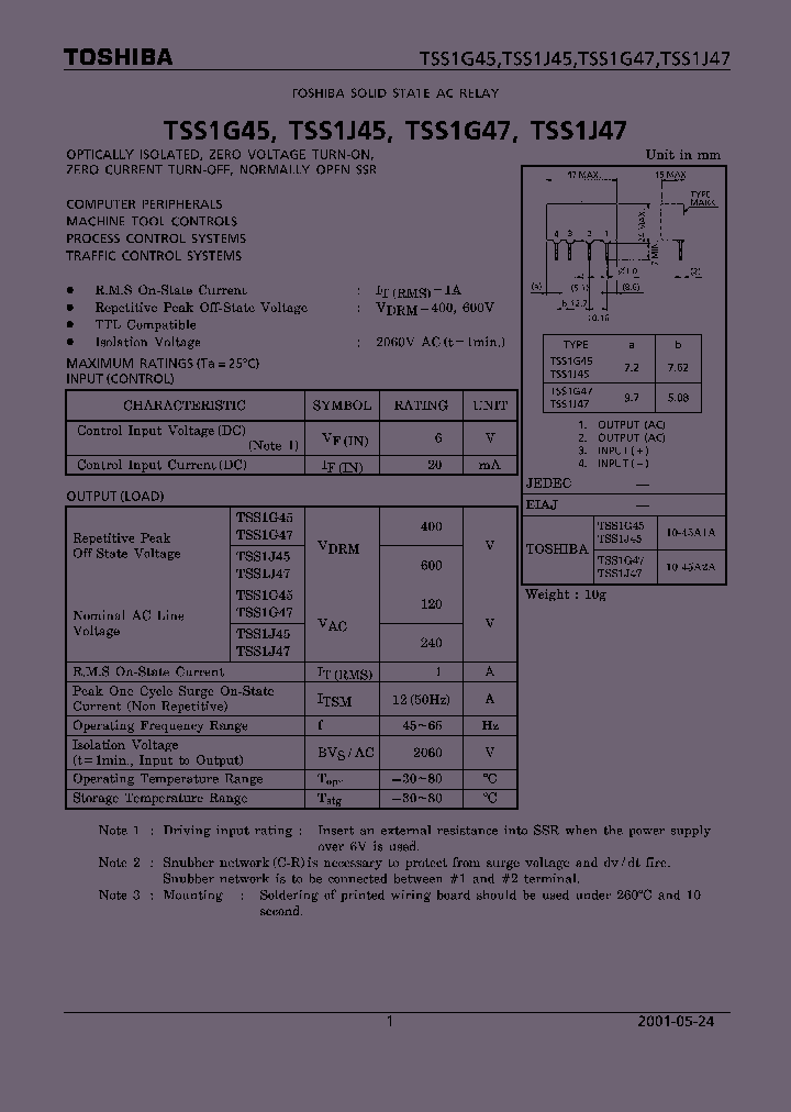 TSS1J45_5607589.PDF Datasheet